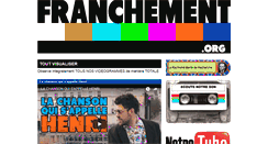 Desktop Screenshot of franchement.org